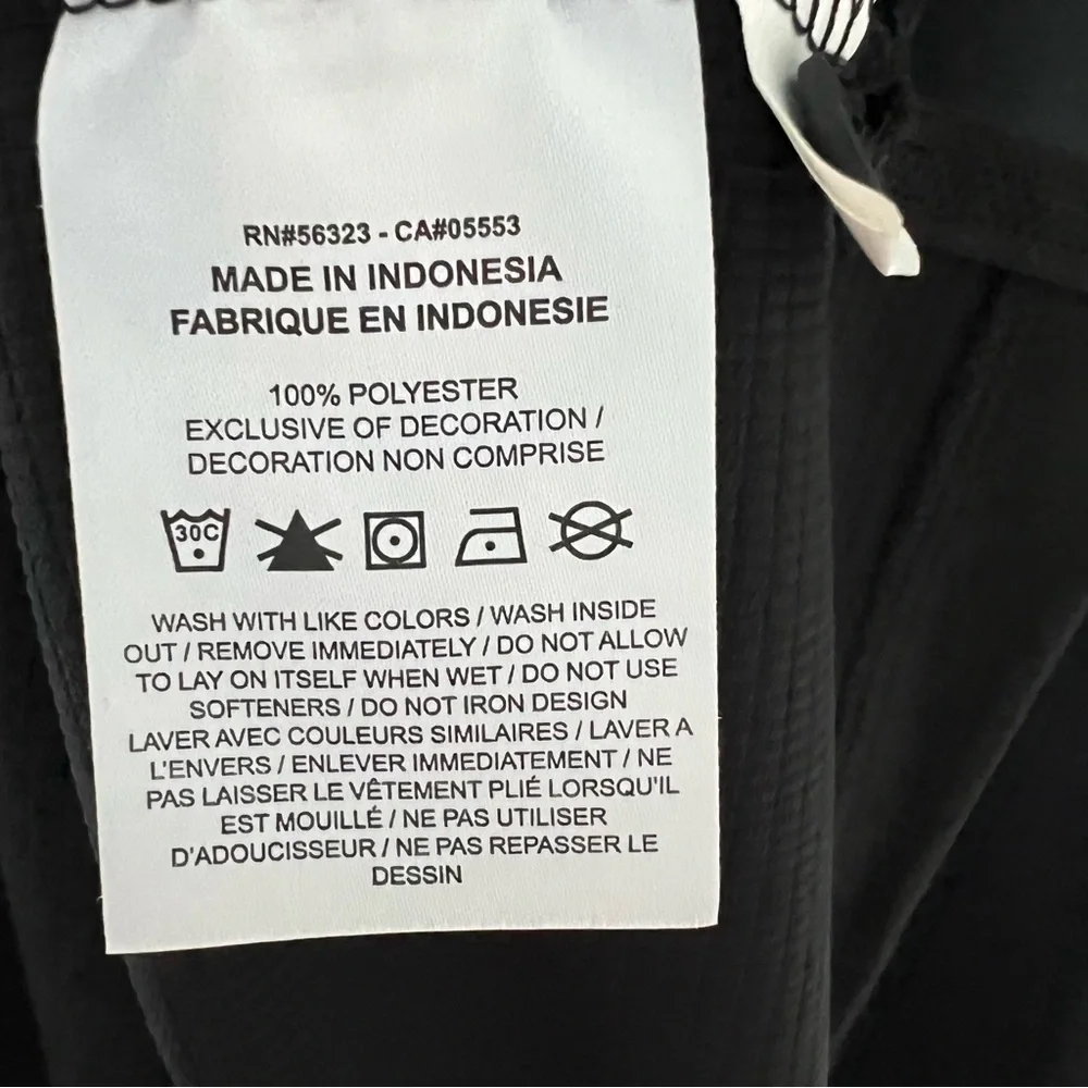 Nike Dri-Fit Shirt Men's Large Pique Polo Logo Golf Sports Black Dixon Soccer‎